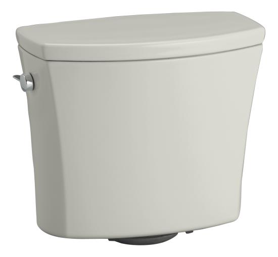 Kohler K-4469-95 Kelston Toilet Tank with 1.28 gpf - Ice Grey