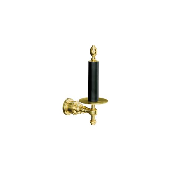 Kohler K-6818-PB IV Georges Brass Vertical Toilet Tissue Holder - Polished Brass