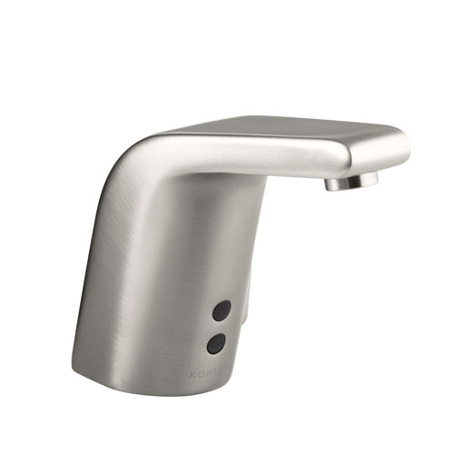 Kohler K-13460-VS Lavatory Faucet with Temperature Mixer - Vibrant Stainless
