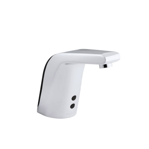 Kohler K-13461-CP Sculpted Touchless DC Powered Lavatory Faucet with Insight Technology - Chrome