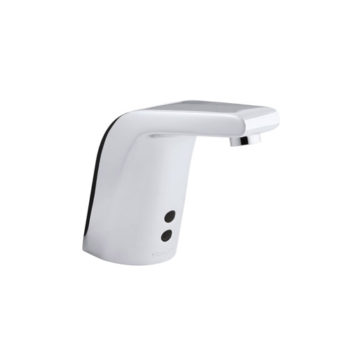 Kohler K-13463-CP Sculpted Touchless AC Powered Lavatory Faucet with Insight Technology - Chrome