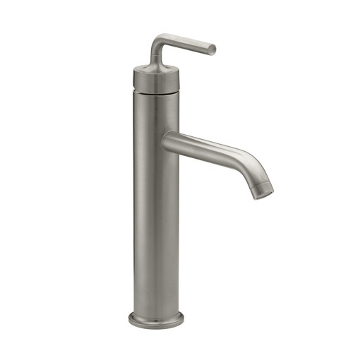 Kohler K-14404-4A-BN Purist One Handle Lavatory Faucet - Brushed Nickel