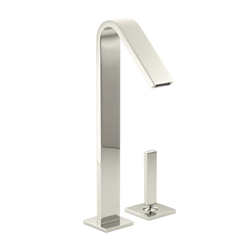 Kohler K-14660-4-SN Loure Tall Single Handle Lavatory Sink Faucet with Lever Handle - Polished Nickel