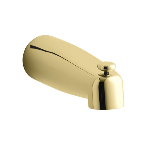 Kohler K-15138-PB Coralais 8 in Diverter Bath Spout - Polished Brass