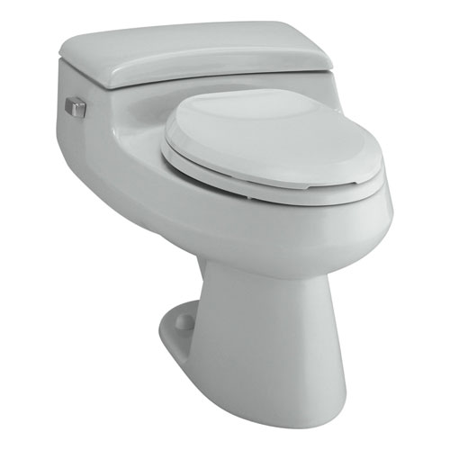 Kohler K-3597-95 San Raphael Comfort Height Pressure Lite 1.0 GPF Toilet - Ice Grey