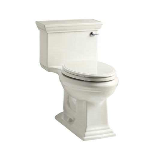 Kohler K-3813-RA-96 Memoirs Stately Comfort Height One-piece Elongated 1.28 gpf Toilet - Biscuit