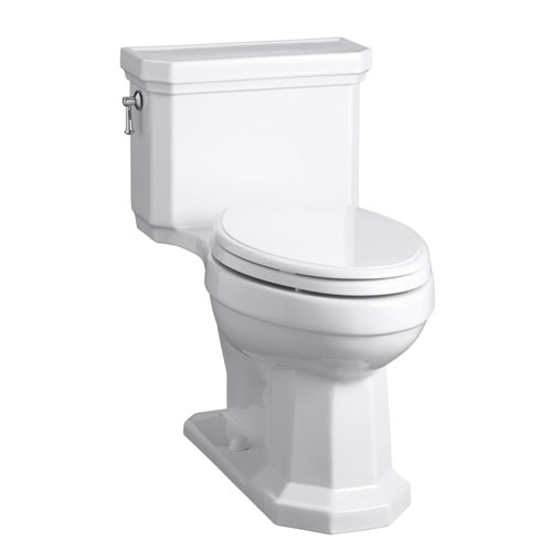 Kohler K-3940-0 Kathryn Comfort Height Compact Elongated One Piece 1.28 gpf Toilet  - White