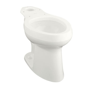 Kohler K-4304-7 Highline Pressure Lite Toilet Bowl - Black (Pictured in White)