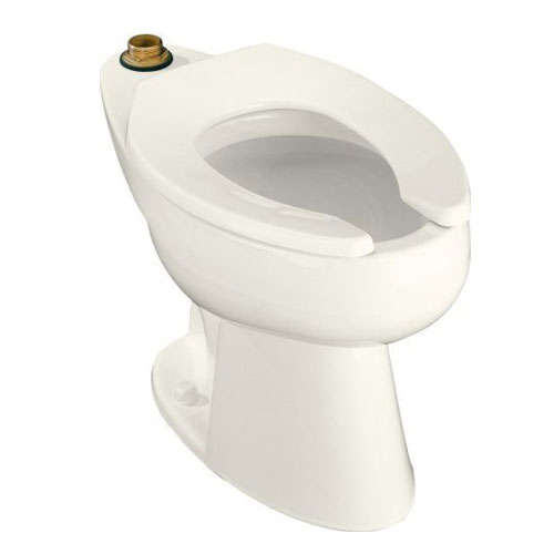Kohler K-4368-96 Highcliff 1.6 gpf Elongated Toilet Bowl with Top Inlet - Biscuit