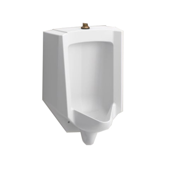 Kohler K-4991-ET-0 Bardon High Efficiency Wall Hung Urinal with Top Spud - White