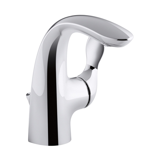 Kohler K-5313-4-CP Refinia Single Hole Single Handle Lavatory Faucet - Chrome
