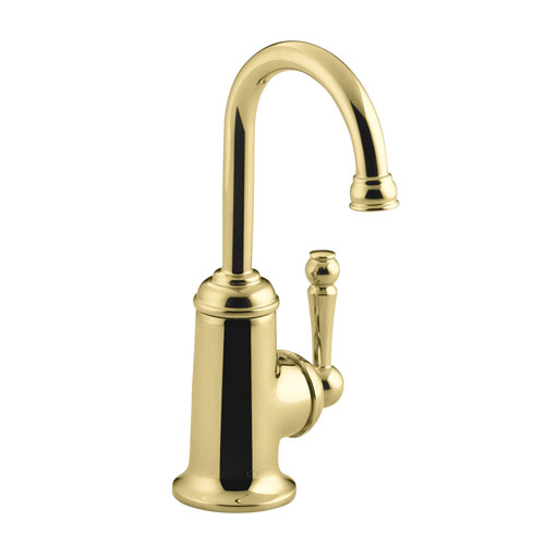 Kohler K-6666-PB Wellspring Traditional Beverage Faucet - Vibrant Polished Brass