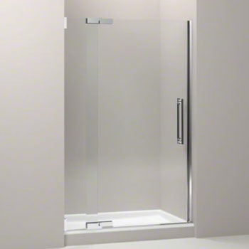 Kohler K-705704-L-SHP Purist Frameless Pivot Shower Door with 3/8