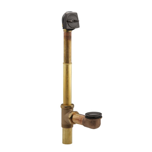 Kohler K-7167-2BZ Clearflo Adjustable Pop-Up High Volume Drain with Tailpiece - Oil Rubbed Bronze