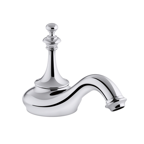 Kohler K-72758-CP Artifacts Bathroom sink spout with Tea design, Less Handles - Chrome