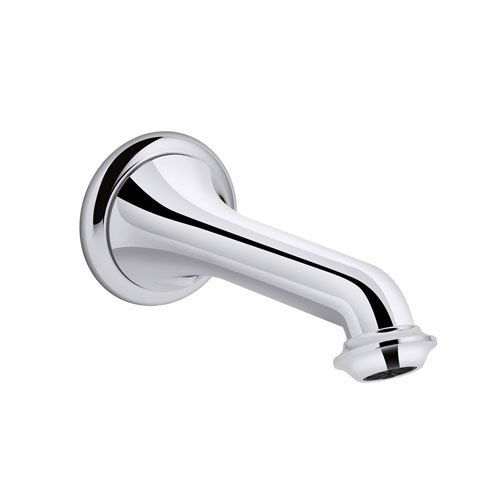 Kohler K-72792-CP Artifacts Wall-mount Bath Spout with Turned Design - Chrome