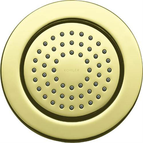 Kohler K-8014-AF WaterTile Round 54-Nozzle Bodyspray with Soothing Spray - French Gold