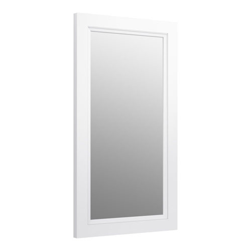 Kohler K-99665-1WA Damask Framed Mirror - Linen White