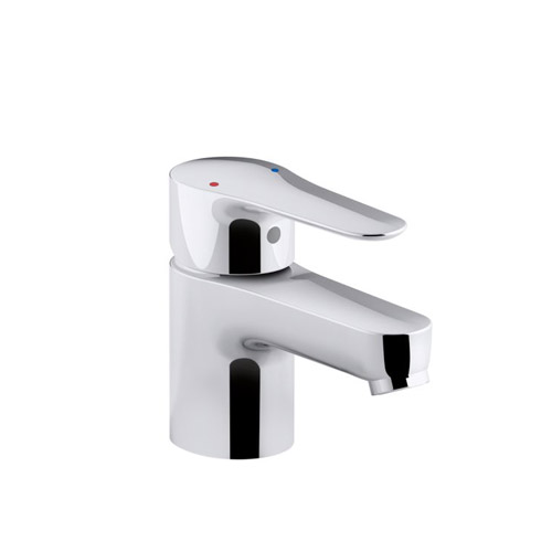 Kohler K-P97282-4-CP July Single Handle Commercial Lavatory Faucet without Drain - Chrome
