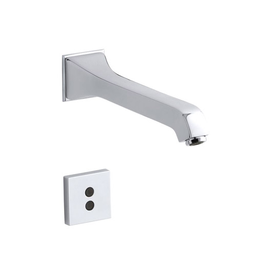Kohler K-T11838-CP Memoirs Wall Mount Commercial Lavatory Faucet with 8-3/16