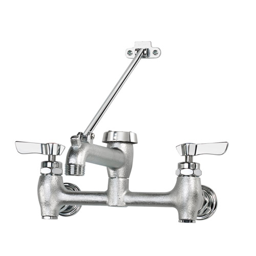 Krowne 16-281 Silver Series Service Sink Faucet with 6-1/2 in Vacuum Breaker Spout