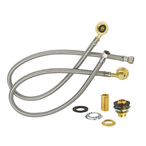 Krowne 21-445L E-Z Install Flexible Water Line Kit with Mounting Hardware