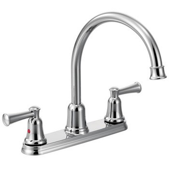 Cleveland Faucet Group CA41611 Capstone Two-Handle High Arc Kitchen Faucet - Chrome