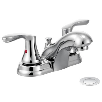 Cleveland Faucet Group 40225 Cornerstone Two-Handle Low Arc Bathroom Faucet - Chrome