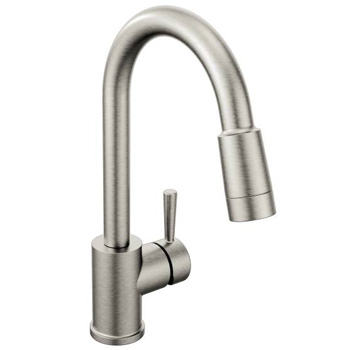Cleveland Faucet Group 46201CSL Edgestone One-Handle Pulldown Kitchen Faucet - Classic Stainless