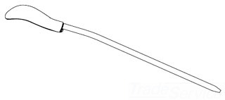 Moen 104215 Asceri Lift Rod Kit - Chrome