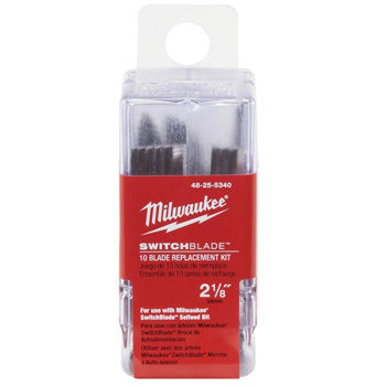 Milwaukee 48-25-5340 2-1/8 in. Switchblade 10-Blade Replacement Kit
