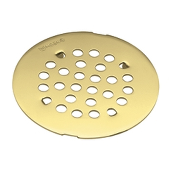 Moen 101663P Snap-In Shower Strainer - Polished Brass