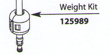 Moen 125989 Replacement Weight Kit