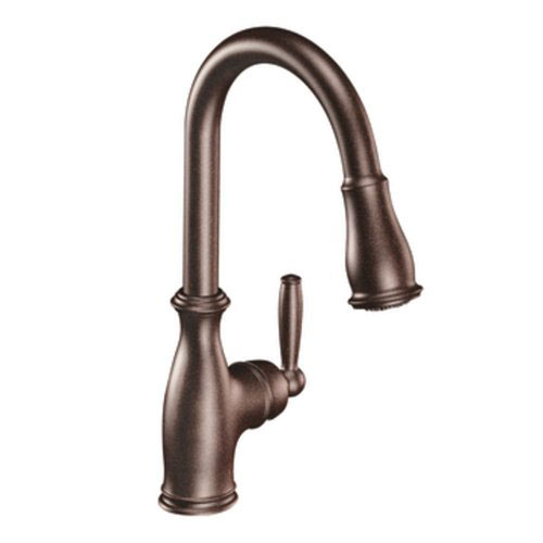 Moen 7185ORB Brantford One-Handle High Arc Pulldown Kitchen Faucet - Oil Rubbed Bronze