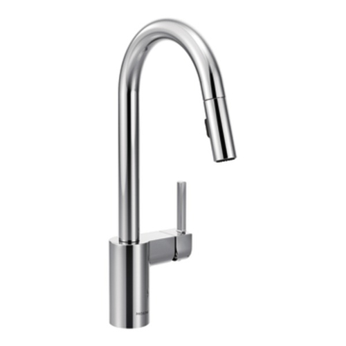 Moen 7565 Align Single Handle High Arc Pulldown Kitchen Faucet - Chrome
