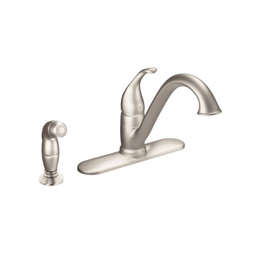 Moen 7840SRS Camerist Single Handle Low Arc Kitchen Faucet - Spot Resist Stainless