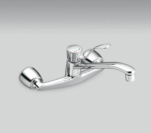 Moen 8713 Commercial Single Handle Kitchen Faucet Chrome