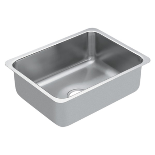 Moen G18191 1800 Series 18 Gauge Single Bowl Undermount Kitchen Sink - Stainless Steel