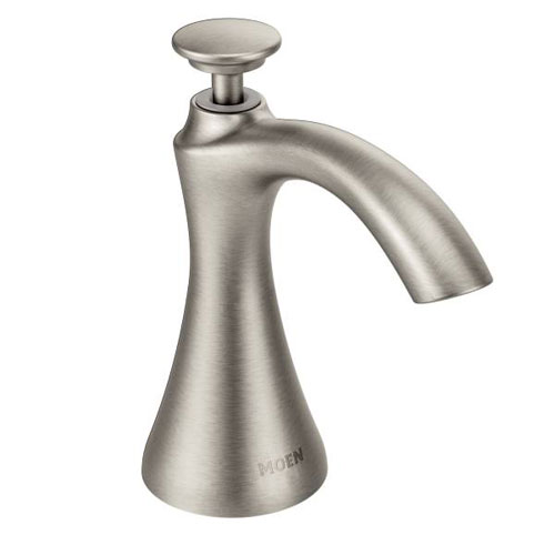 Moen S3946SRS Transitional Soap Dispenser - Spot Resist Stainless