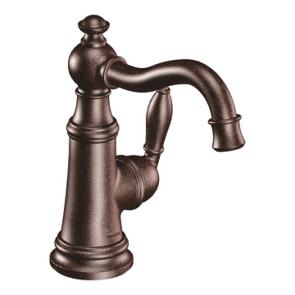 Moen S42107ORB Weymouth Lavatory One-Handle High Arc Faucet - Oil Rubbed Bronze