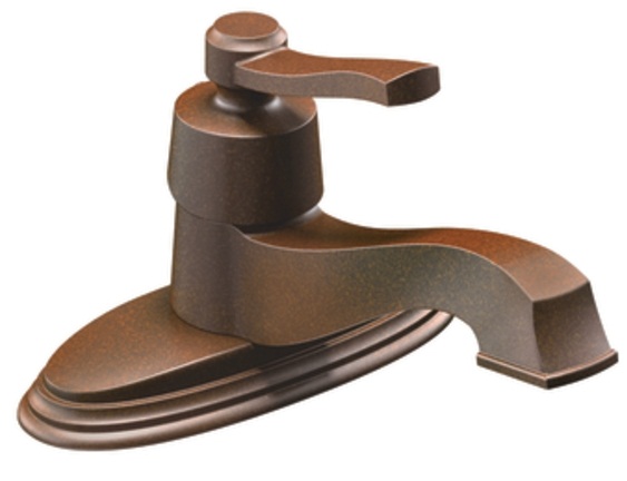 Moen S6202ORB Rothbury Lavatory Single Handle Faucet - Oil Rubbed Bronze