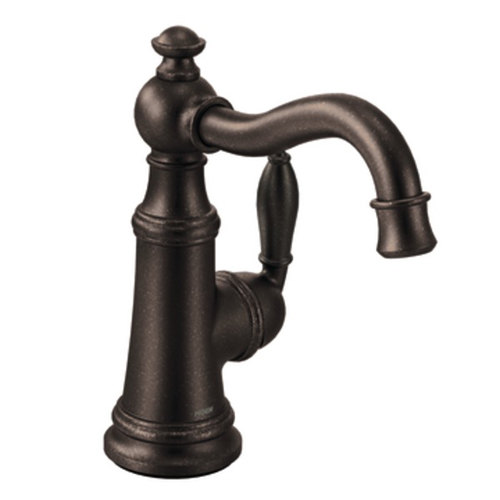 Moen S62101ORB Weymouth Single Handle High Arc Bar Faucet - Oil Rubbed Bronze
