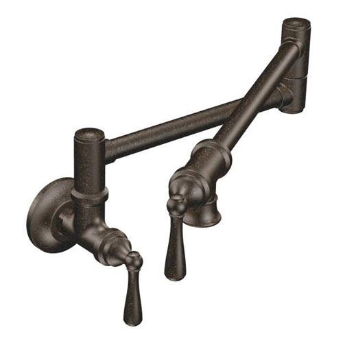 Moen ShowHouse S664ORB Wall Mounted Pot Filler - Oil Rubbed Bronze