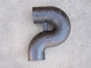 3 inch  Cast Iron P Trap