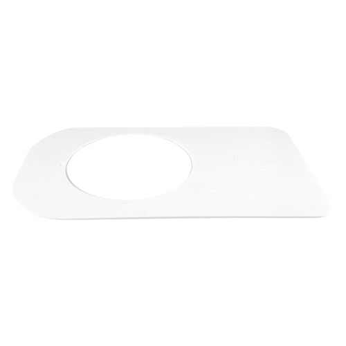 Oatey 31258 Square Nose Toilet Plate