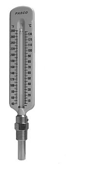 Pasco 1445 Straight Hot Water Thermometer