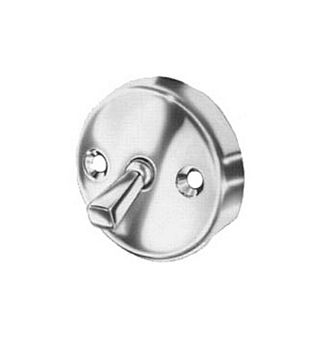 Pasco 1157 Overflow Plate with Trip Lever and Screws - Chrome
