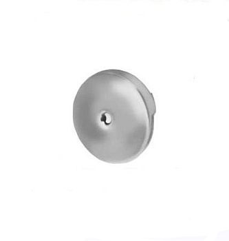 Pasco 1159 Overflow Plate with Screw - Chrome