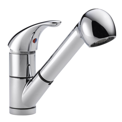 Peerless P18550LF Single Handle Pull Out Kitchen Faucet - Chrome