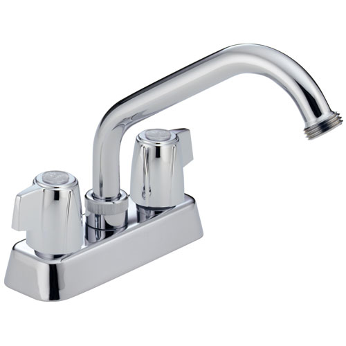 Peerless P299232 Two Handle Laundry Faucet - Chrome